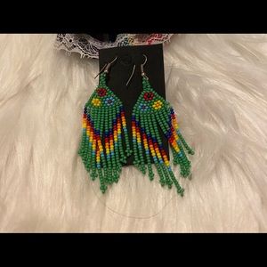 Handmade beaded earrings